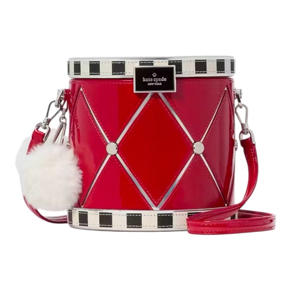 Kate Spade Oh What Fun toy drum Crossbody - Picture 1 of 11